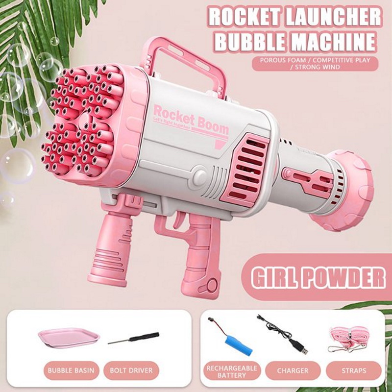 Riff Rocket Bazooka 64 Burbuļu Pistole