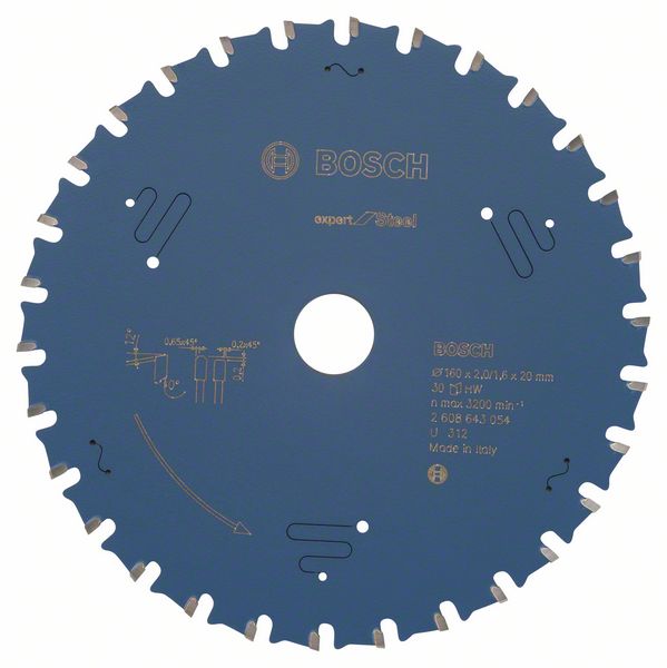 Ripzāģa disks 160x20x1.6mm Expert for