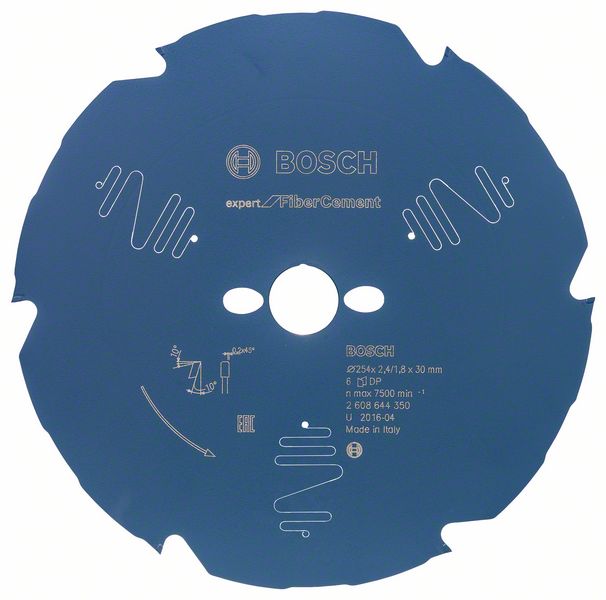 Ripzāģa disks FiberCement 254x30/25,4 mm