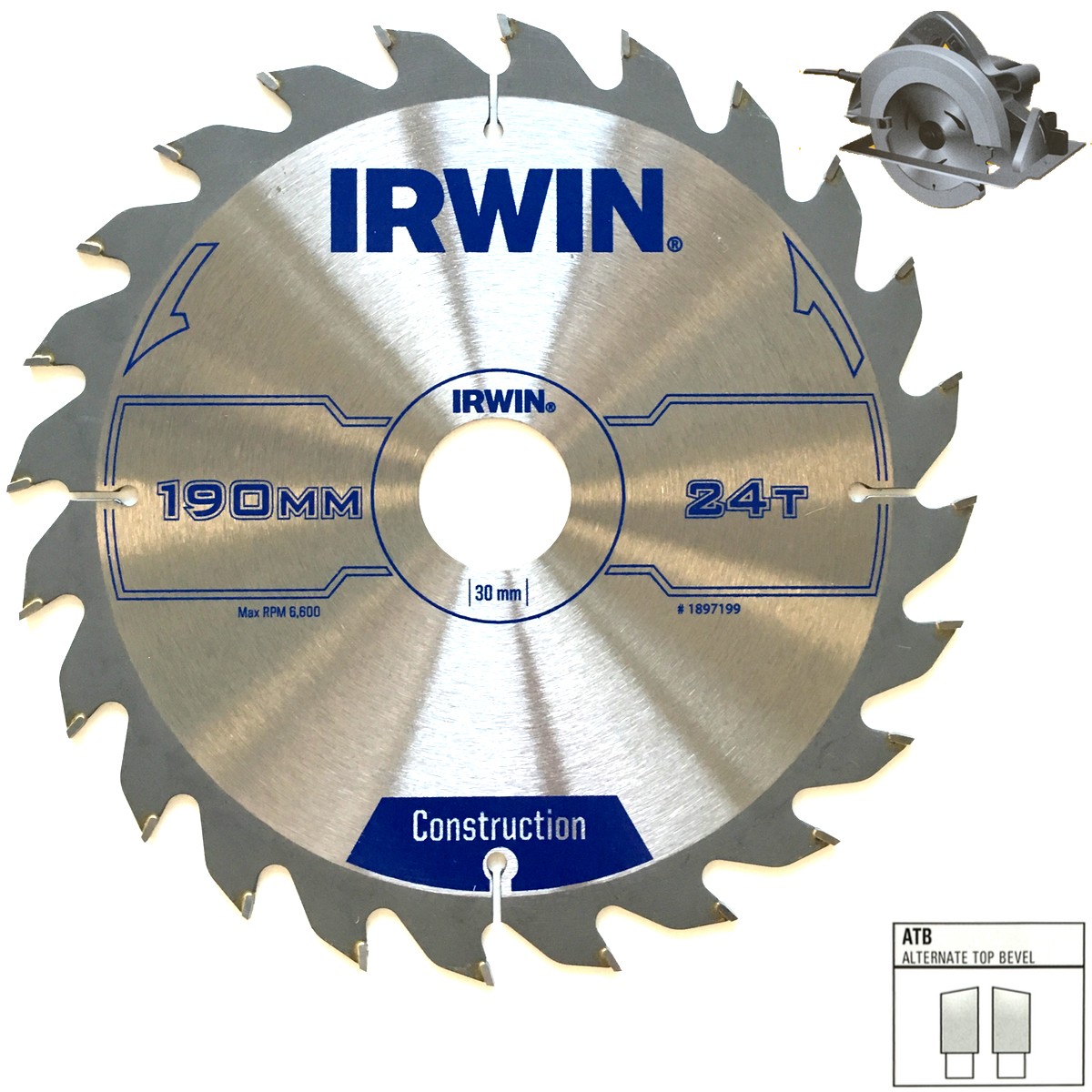 IRWIN Ripzāģis 200x30 (20,16)x24T 2