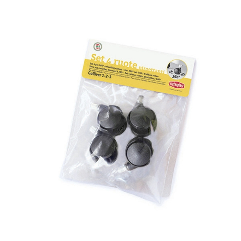 Stefanplast Ritenīšu komplekts 4 gab. 360°