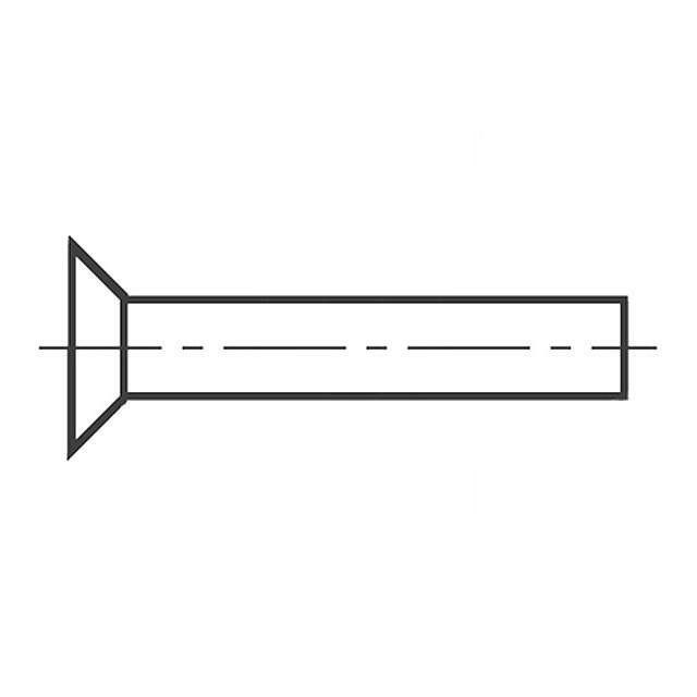 BOSSARD Rivet; aluminium; Rivet diam: 3mm