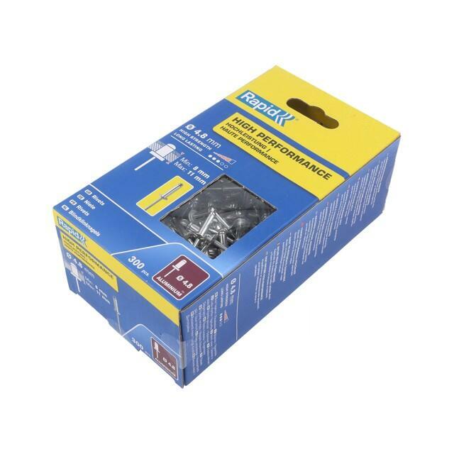 RAPID Rivet; aluminium; Rivet diam: 4