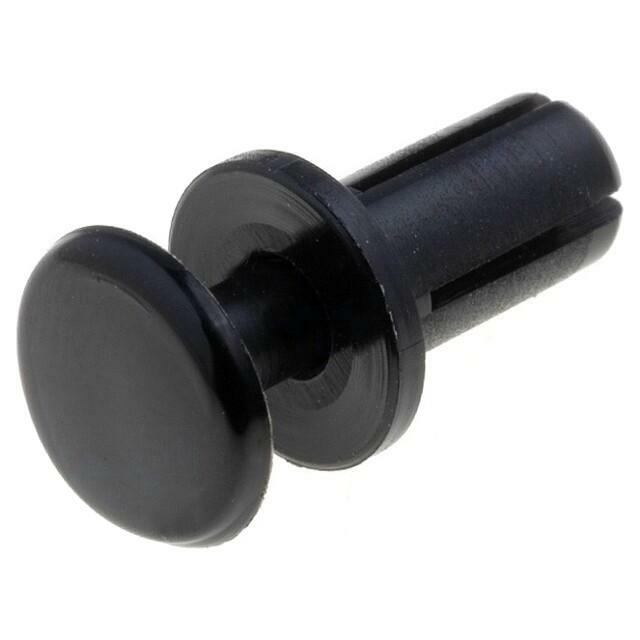 FIX&FASTEN Rivet; polyamide; black; dismountable,push-in