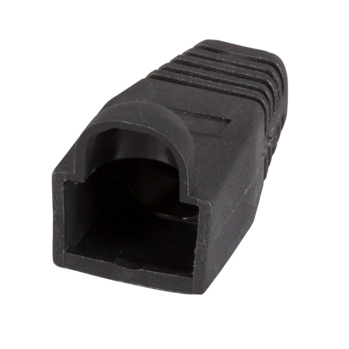 RJ45 uzmava melna Logilink | rj45