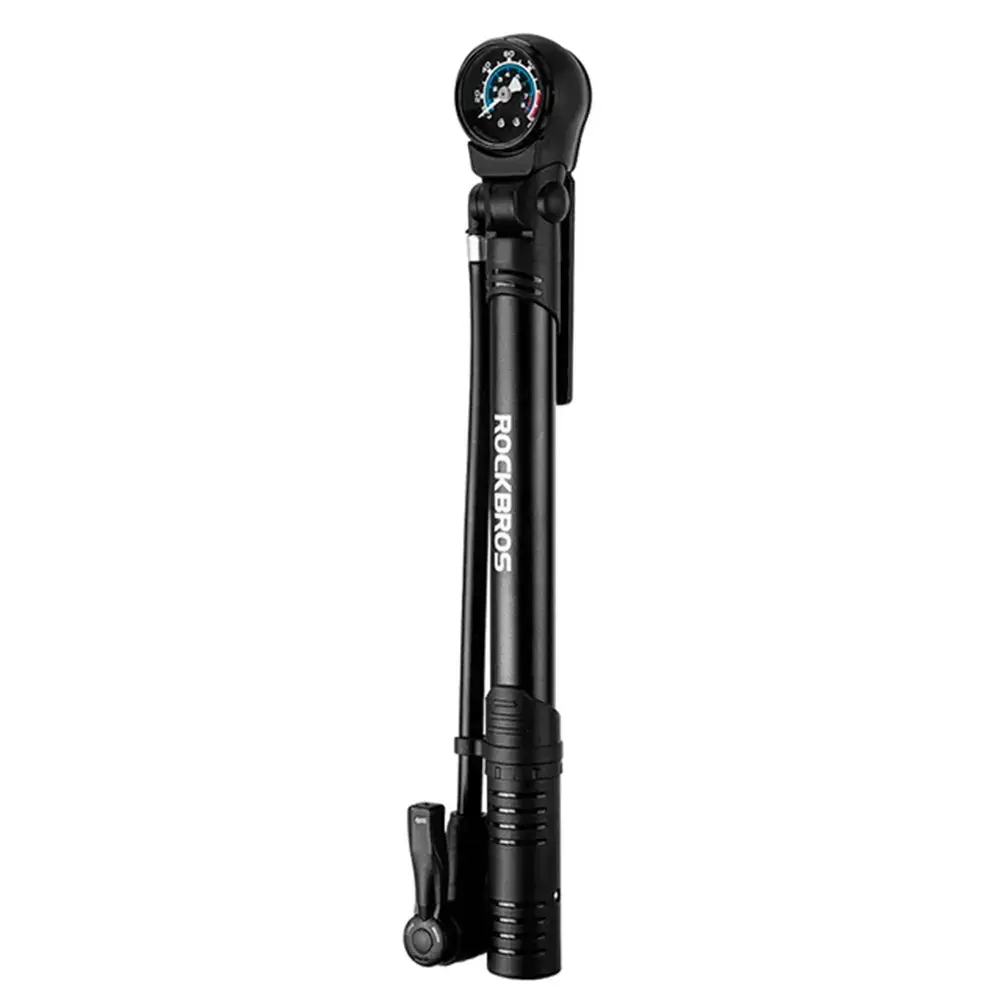 Rockbros 42310006001 bicycle pump with pressure