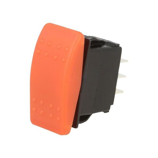 SWITCH COMPONENTS ROCKER; DP3T; Pos: 3