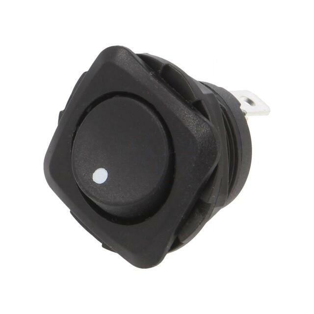 SWITCH COMPONENTS ROCKER; SPST; Pos: 2