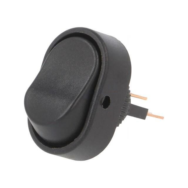 SWITCH COMPONENTS ROCKER; SPST; Pos: 2