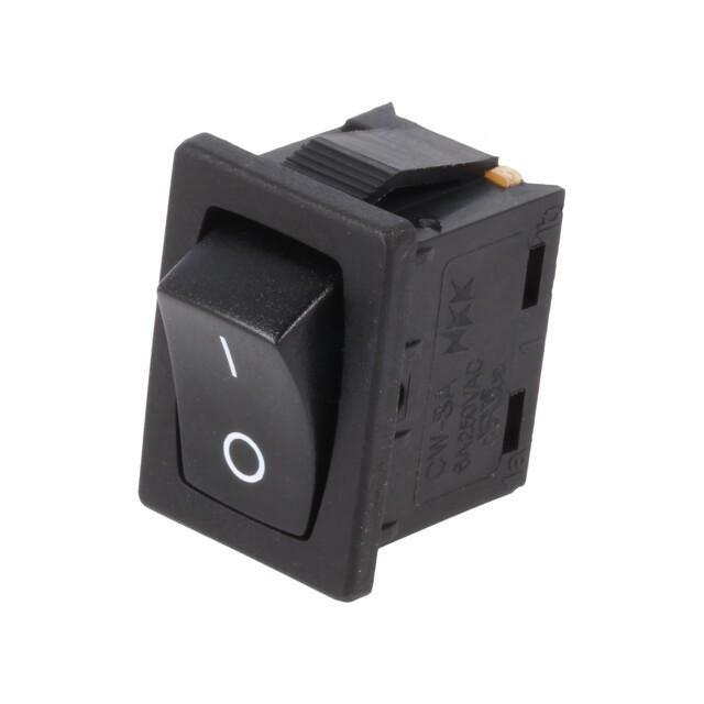 NKK SWITCHES ROCKER; SPST; Pos: 2
