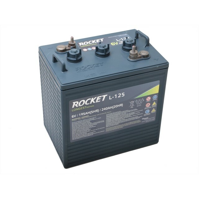 ROCKET Deep Cycle L-125 6V; 195Ah