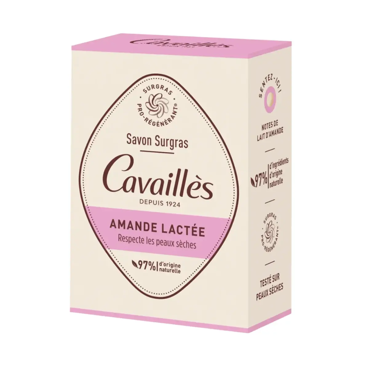 Roge Cavailles, Almond Milk, Hydrating, Soap