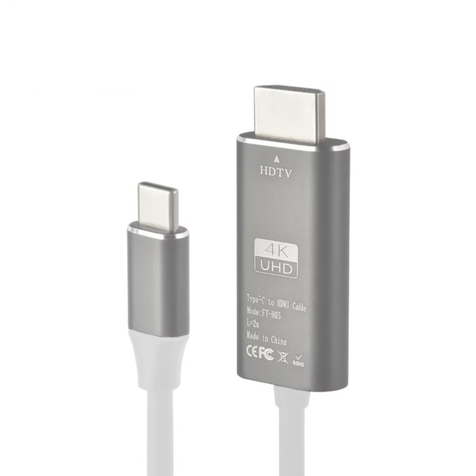 RoGer FT-H05 USB-C uz HDMI UltraHD