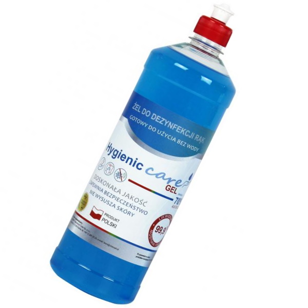 Roku dezinfekcijas līdzeklis gels Hygienic Care