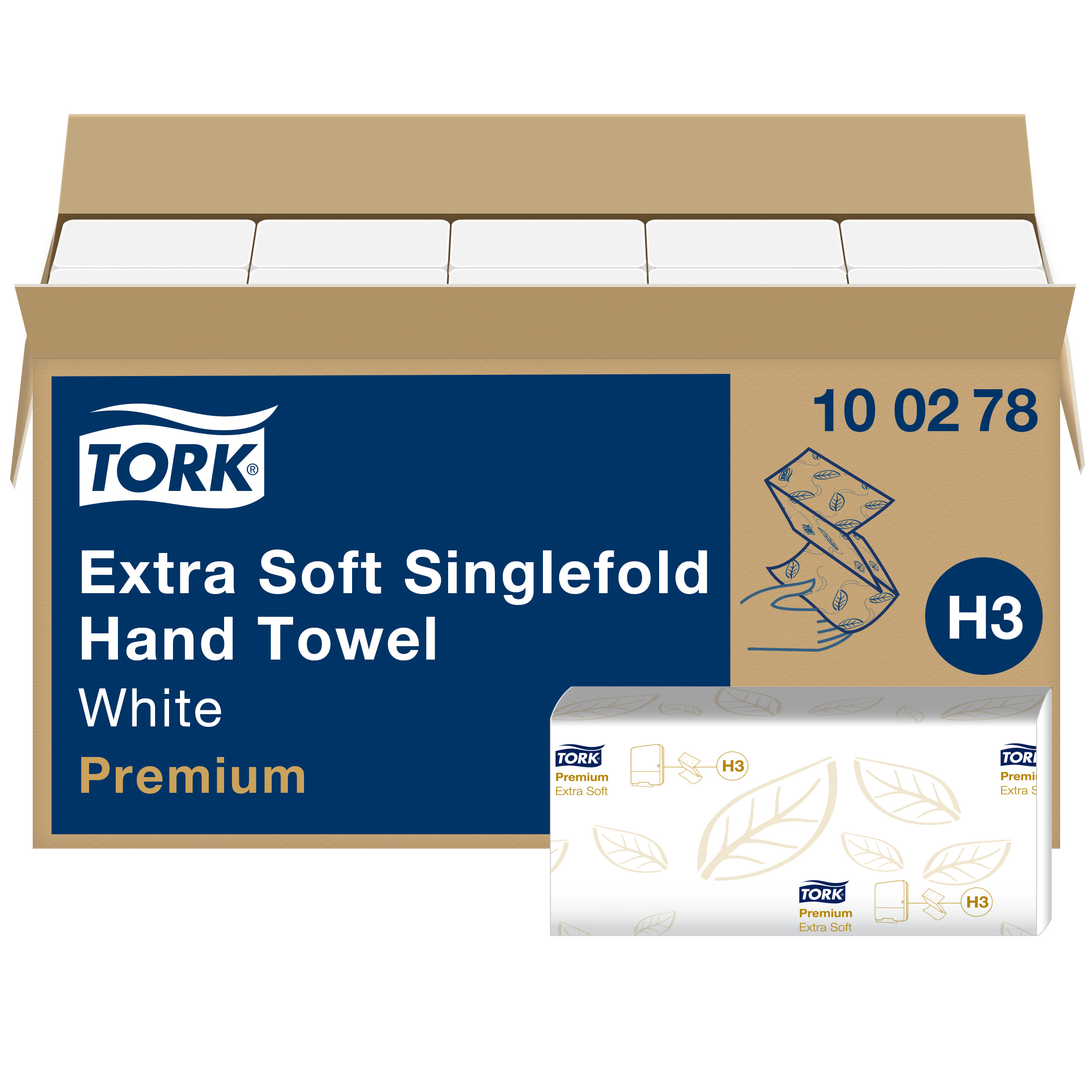 Roku dvieļi TORK Premium H3 Extra