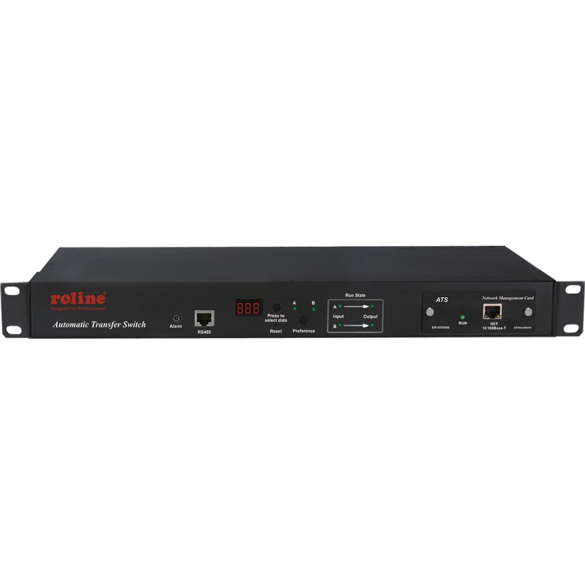 Roline 19" Automatic Transfer Switch, 2x
