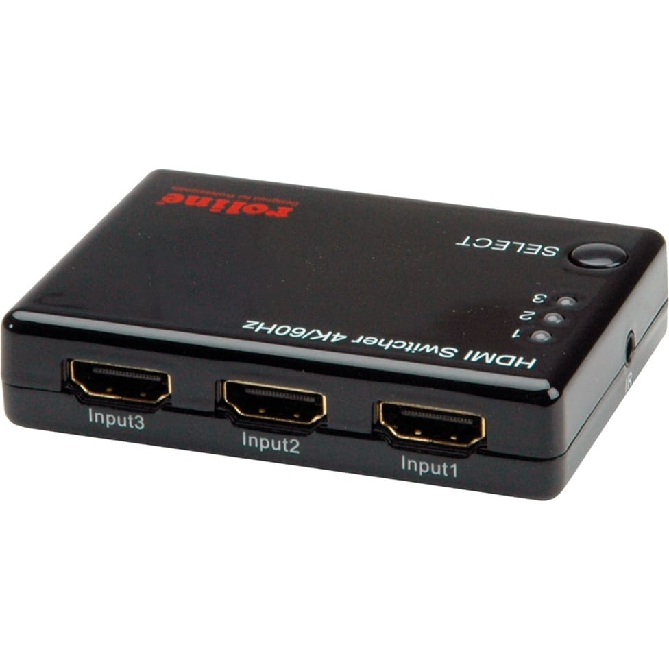 Roline 4K HDMI Switch, 3-way |