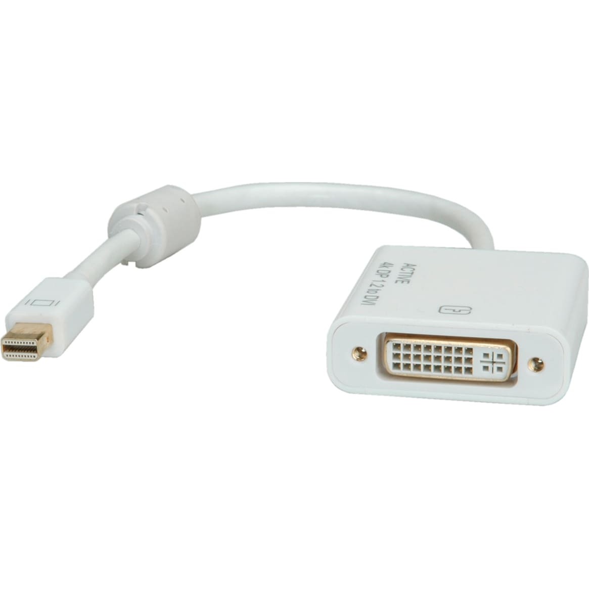Roline 4K Mini DisplayPort-DVI Adapter, MiniDP