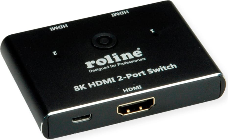Roline 8K HDMI Switch, 2-ways |