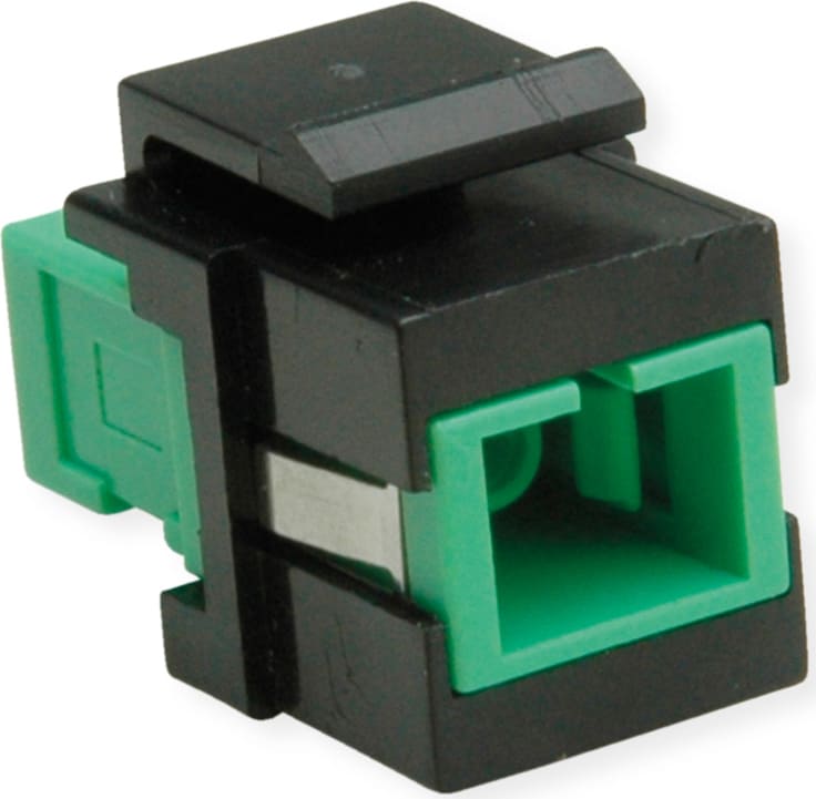 Roline Fiber Optic Keystone Jack, SC