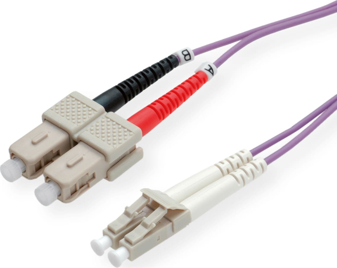 Roline Fibre Optic Jumper Cable, 50/125µm