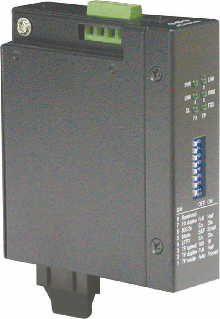 Roline Industrial Converter 10/100Base-T - Multimode