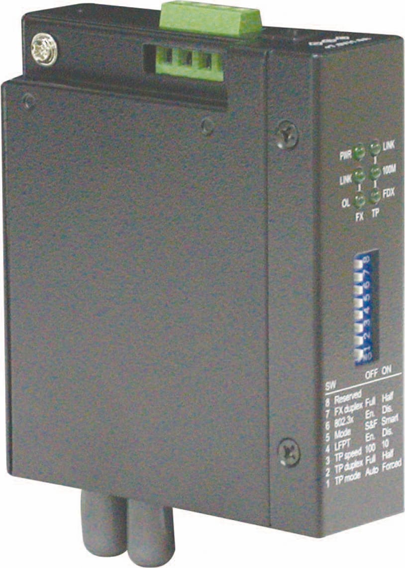 Roline Industrial Converter 10/100Base-T - Multimode