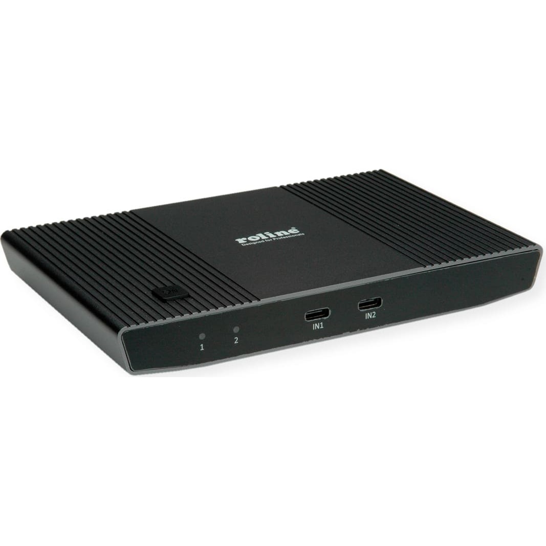 Roline KVM Switch, with USB Hub