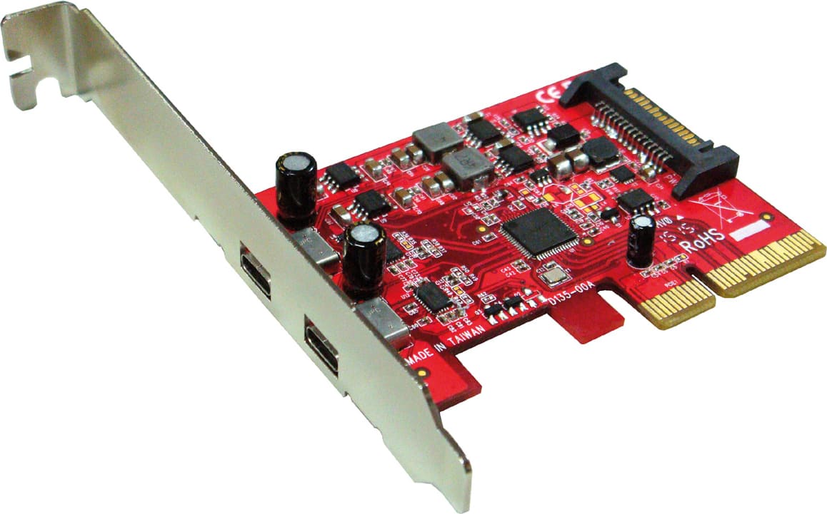 Roline PCI-Express x4 Adapter, 2x Ports