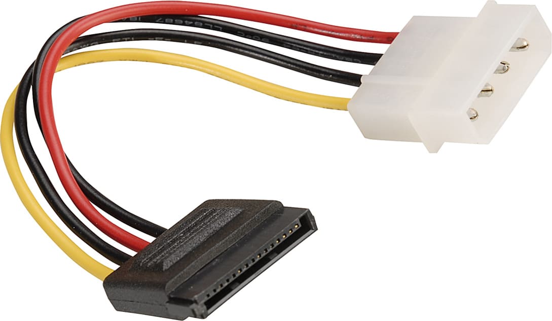Roline Power Adapter Cable, 4-Pin HDD