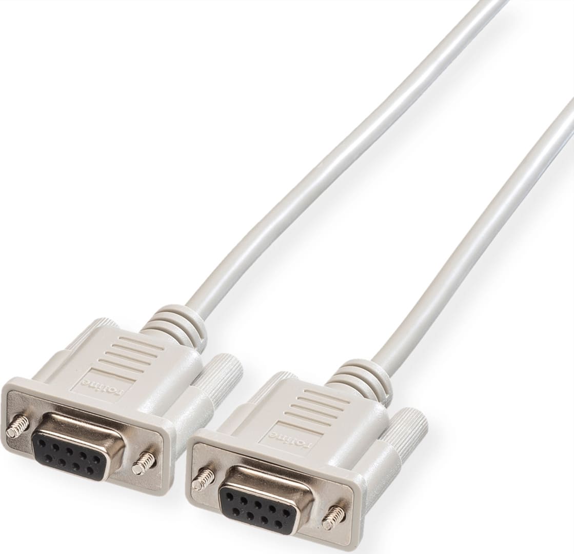 Roline RS232 Cable, DB9 F -