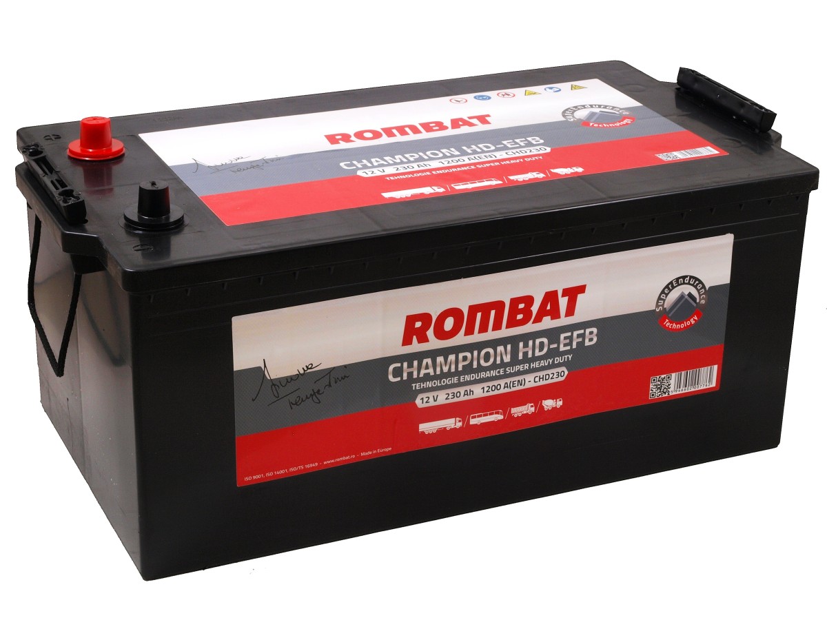 Rombat Champion HD EFB 12V 230Ah
