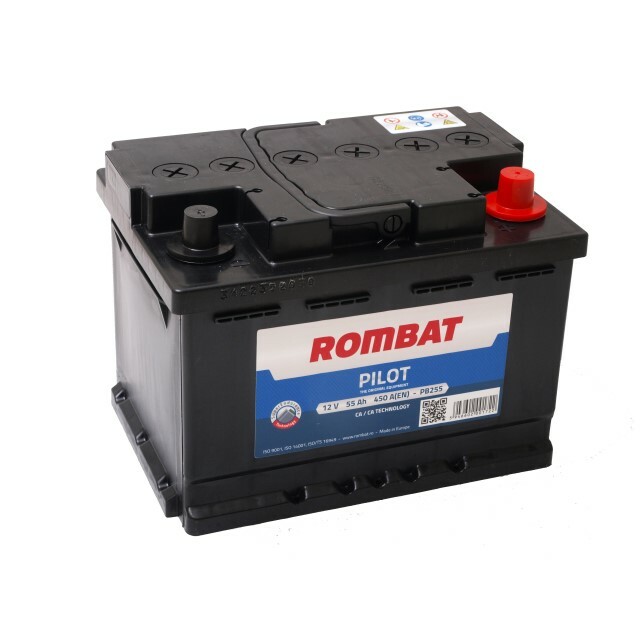 Rombat Pilot 12V 55Ah 450A(EN) LB2