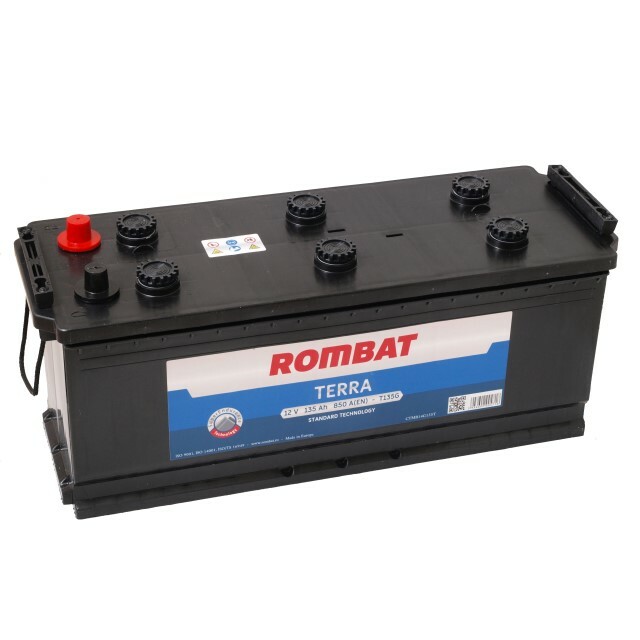 Rombat TERRA 12V 135Ah 850A(EN) MB14