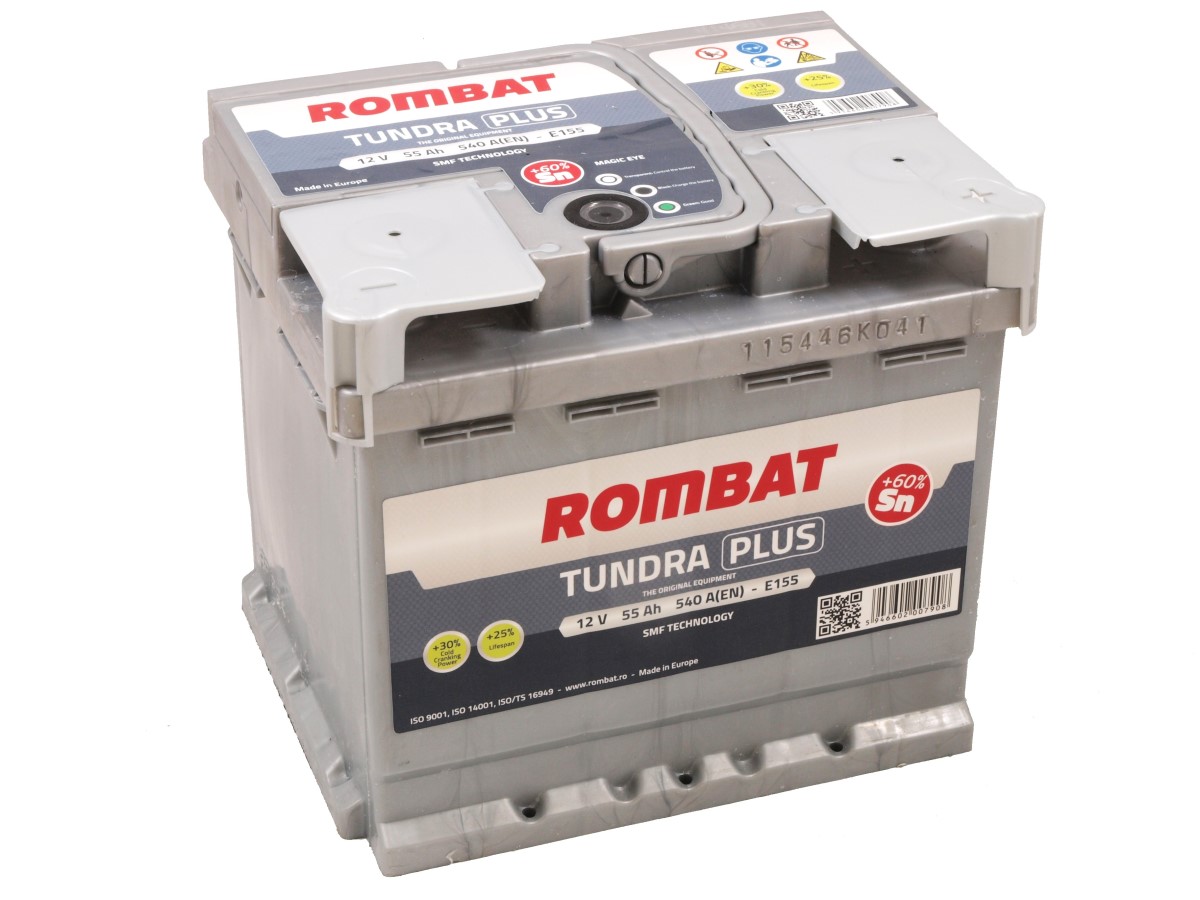 Rombat TUNDRA PLUS 12V 55Ah 540A(EN)