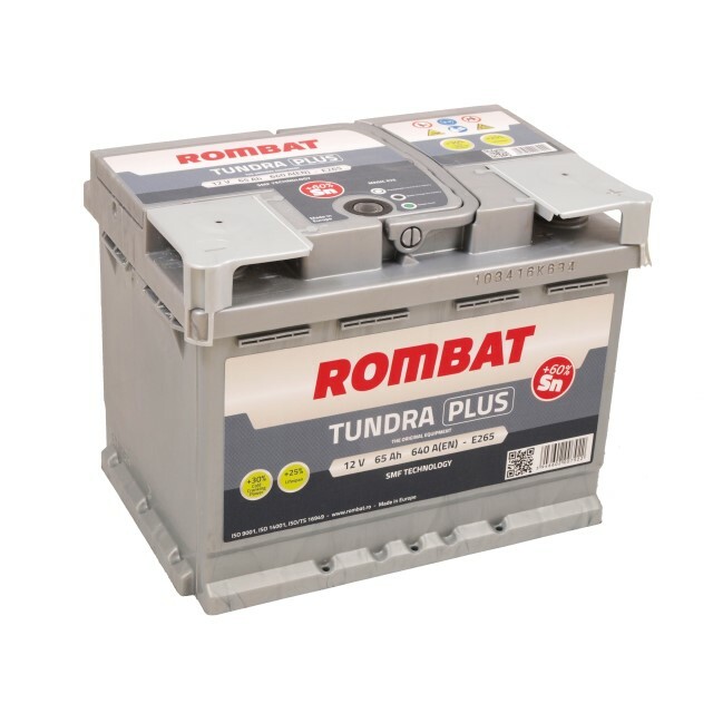 Rombat TUNDRA PLUS 12V 65Ah 640A(EN)