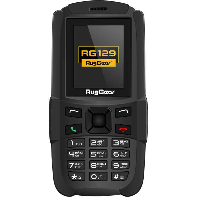 RugGear RG129 Dual black | T-MLX26512