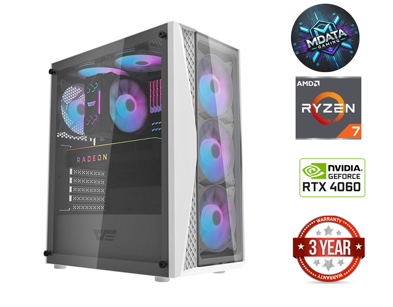 MDATA GAMING Ryzen 7 5700G 16GB