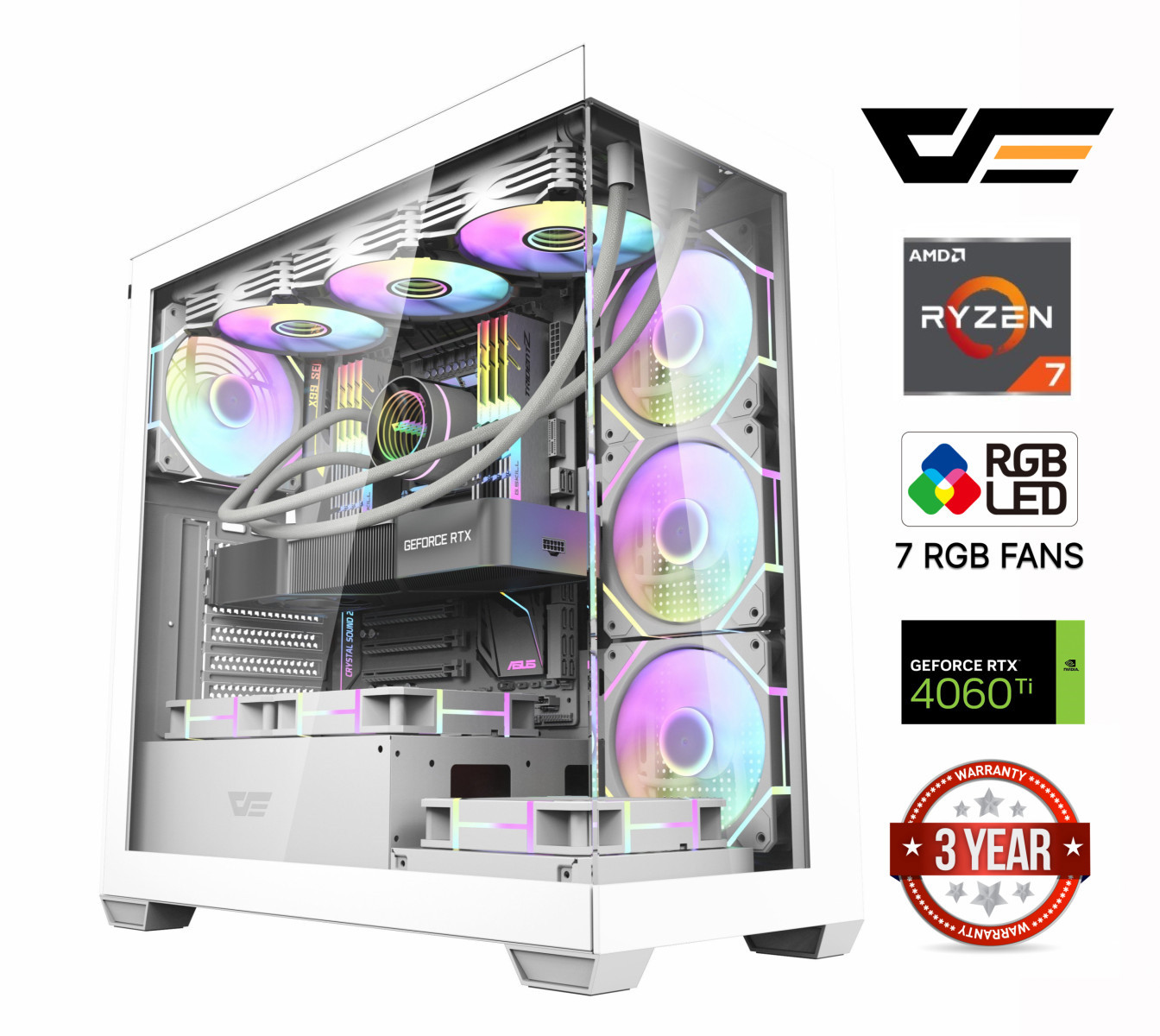 MDATA GAMING Ryzen 7 7700X 16GB
