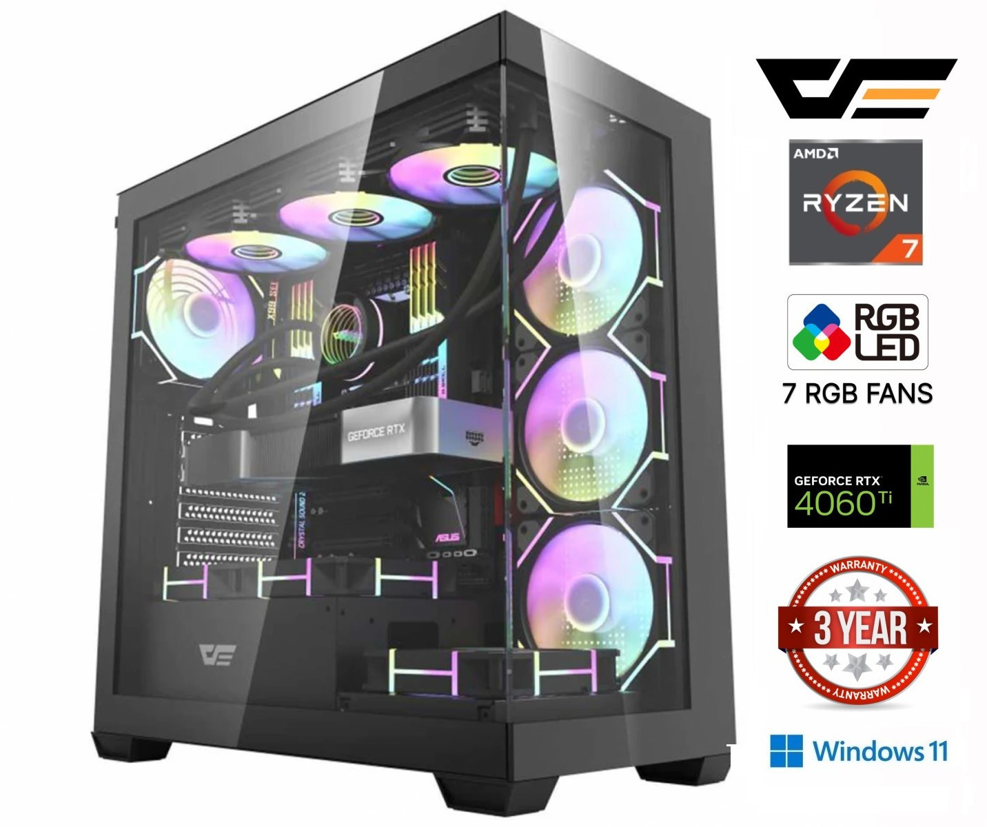 MDATA GAMING Ryzen 7 7700X 32GB