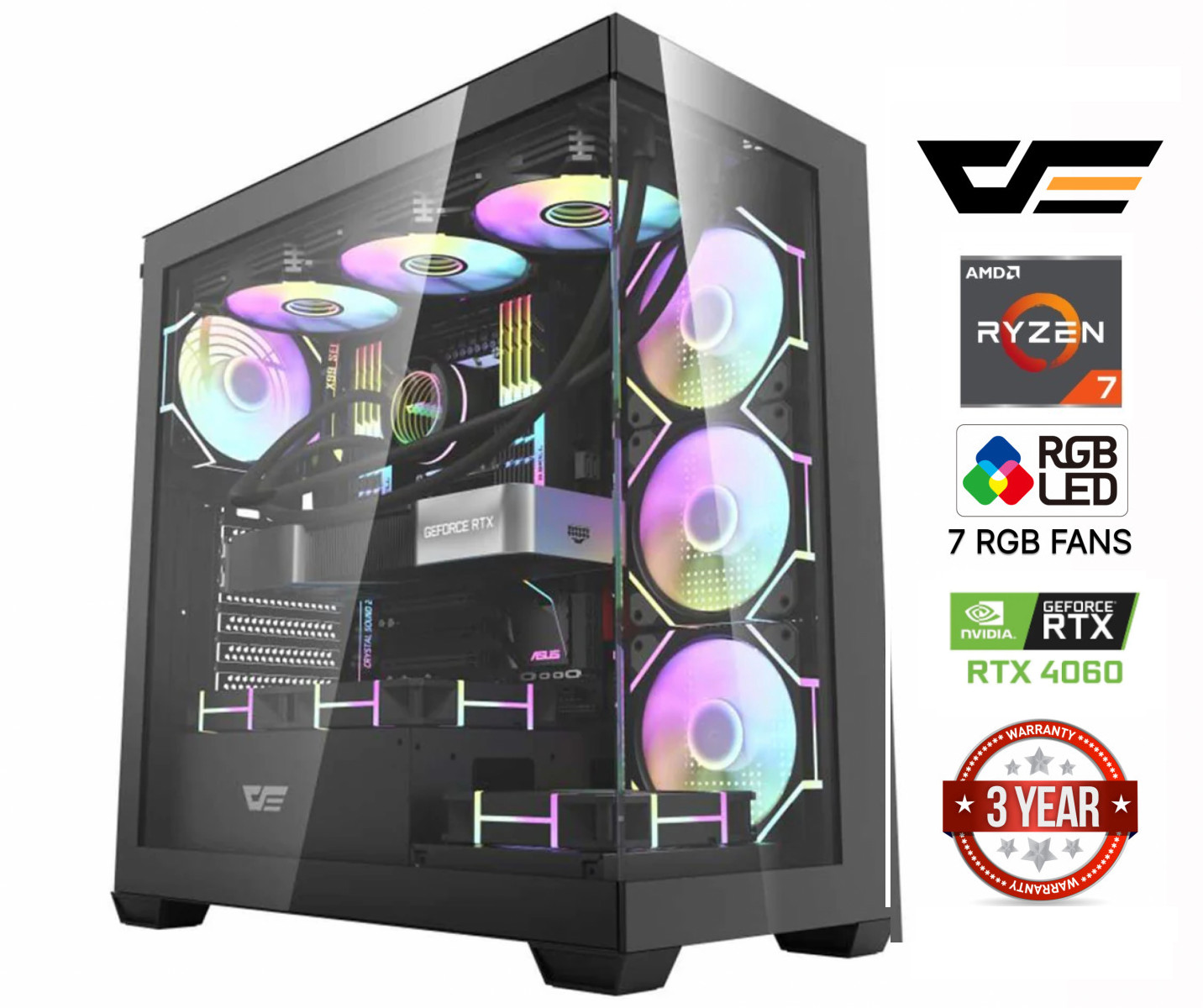 MDATA GAMING Ryzen 7 7800X3D 16GB