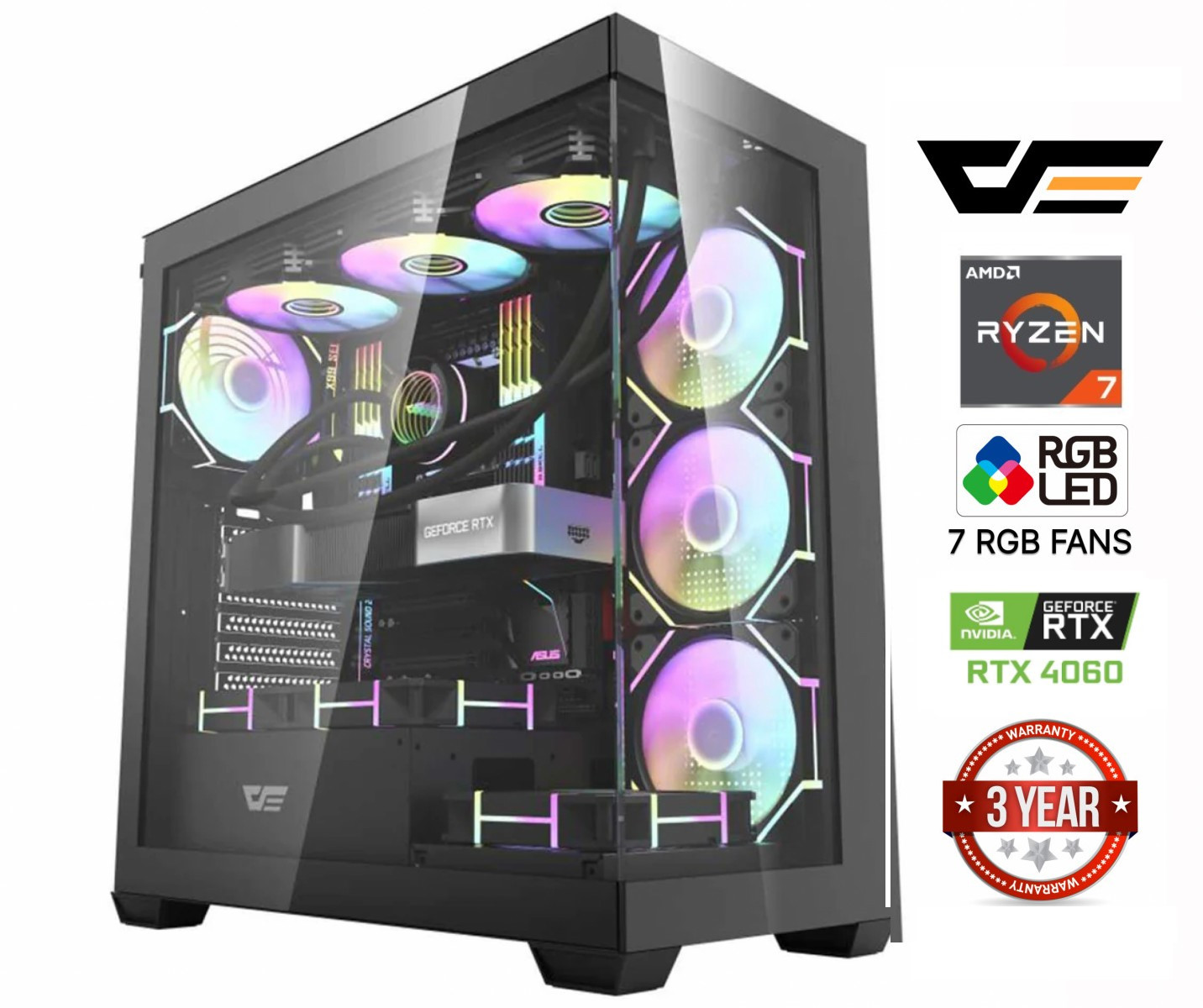 MDATA GAMING Ryzen 7 7800X3D 32GB