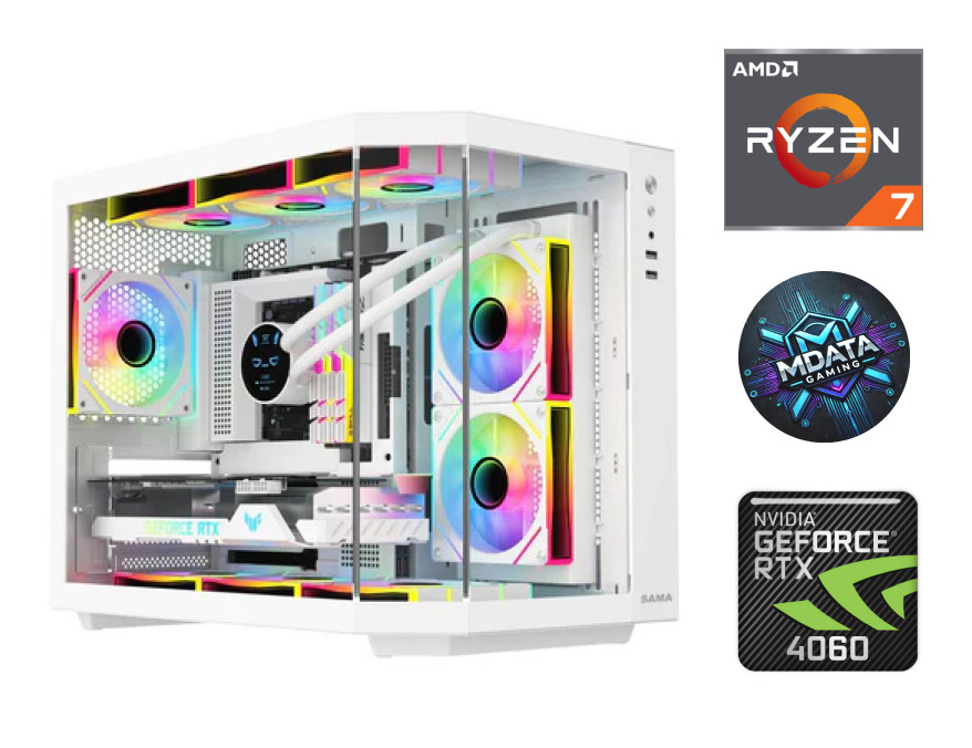 MDATA GAMING Ryzen 7 8700F 64GB