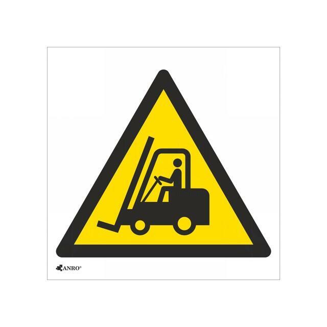 ANRO Safety sign; warning; self-adhesive folie