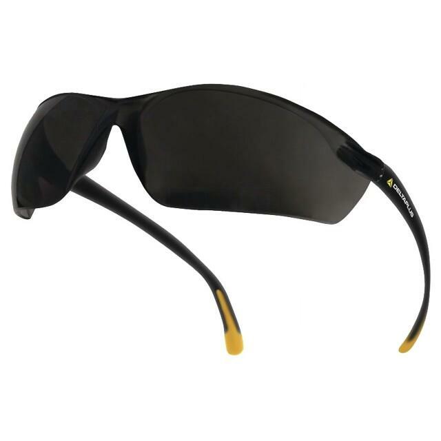 DELTA PLUS Safety spectacles; Lens: darkened