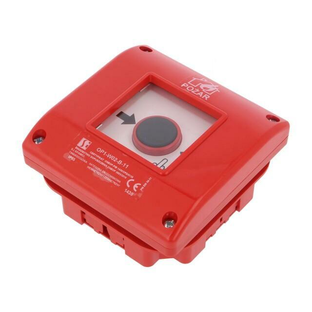 SPAMEL Safety switch: fire warning hand