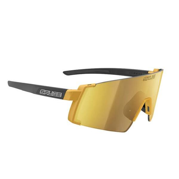 Salice 027RW Sporta Saulesbrilles, Zeltainā krāsā