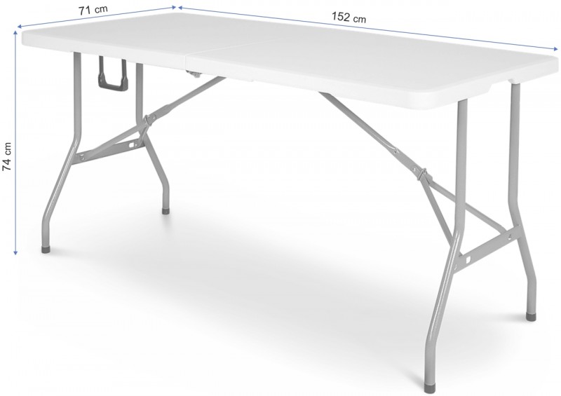 Saliekamais galds Rimcimci Home 152x75x74 cm