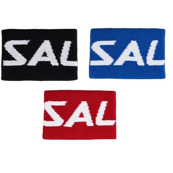 Salming Wristband Mid ,black, florbola spēlētāja