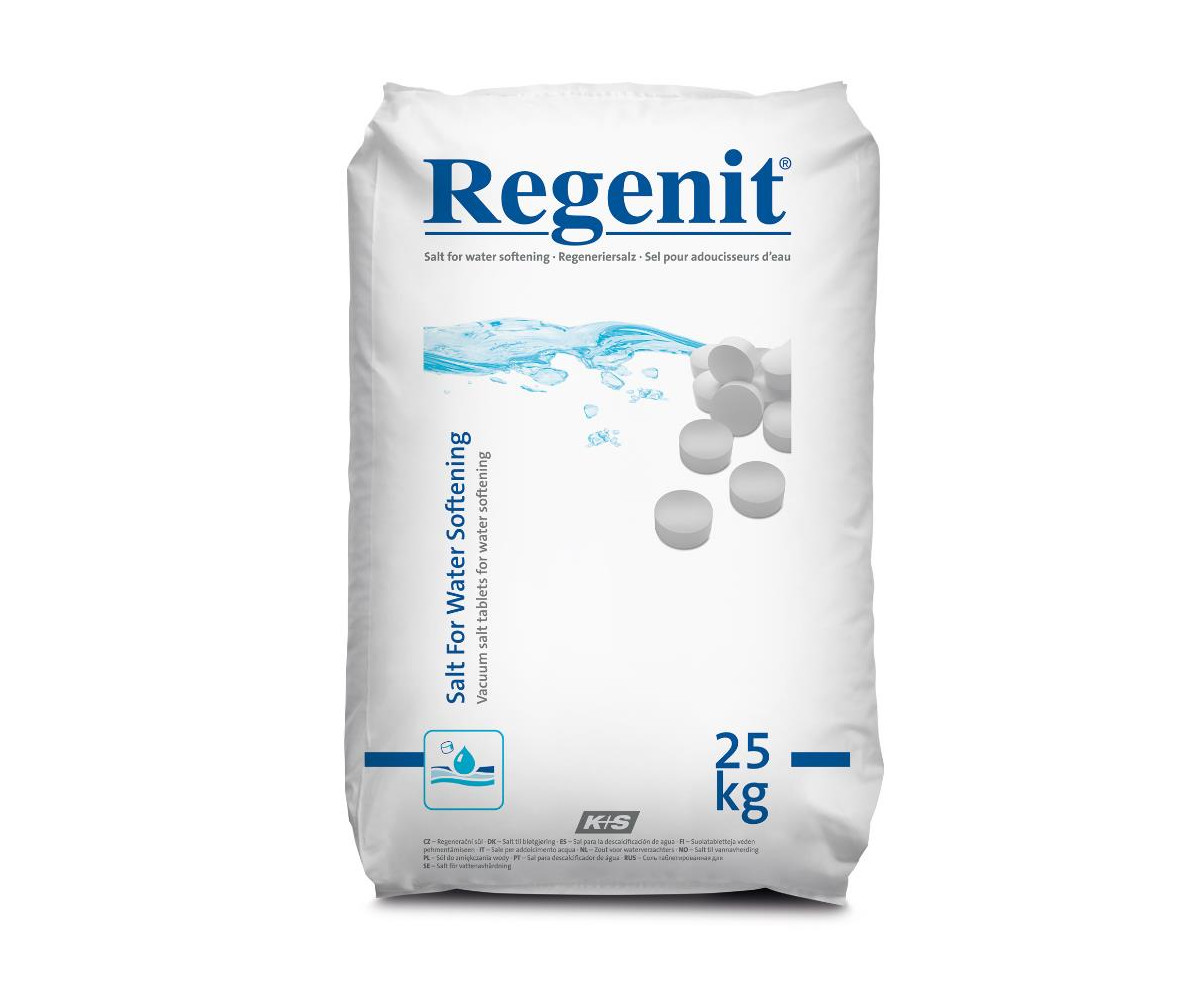 Sāls tabletes filtriem REGENIT 25kg (Vācija)